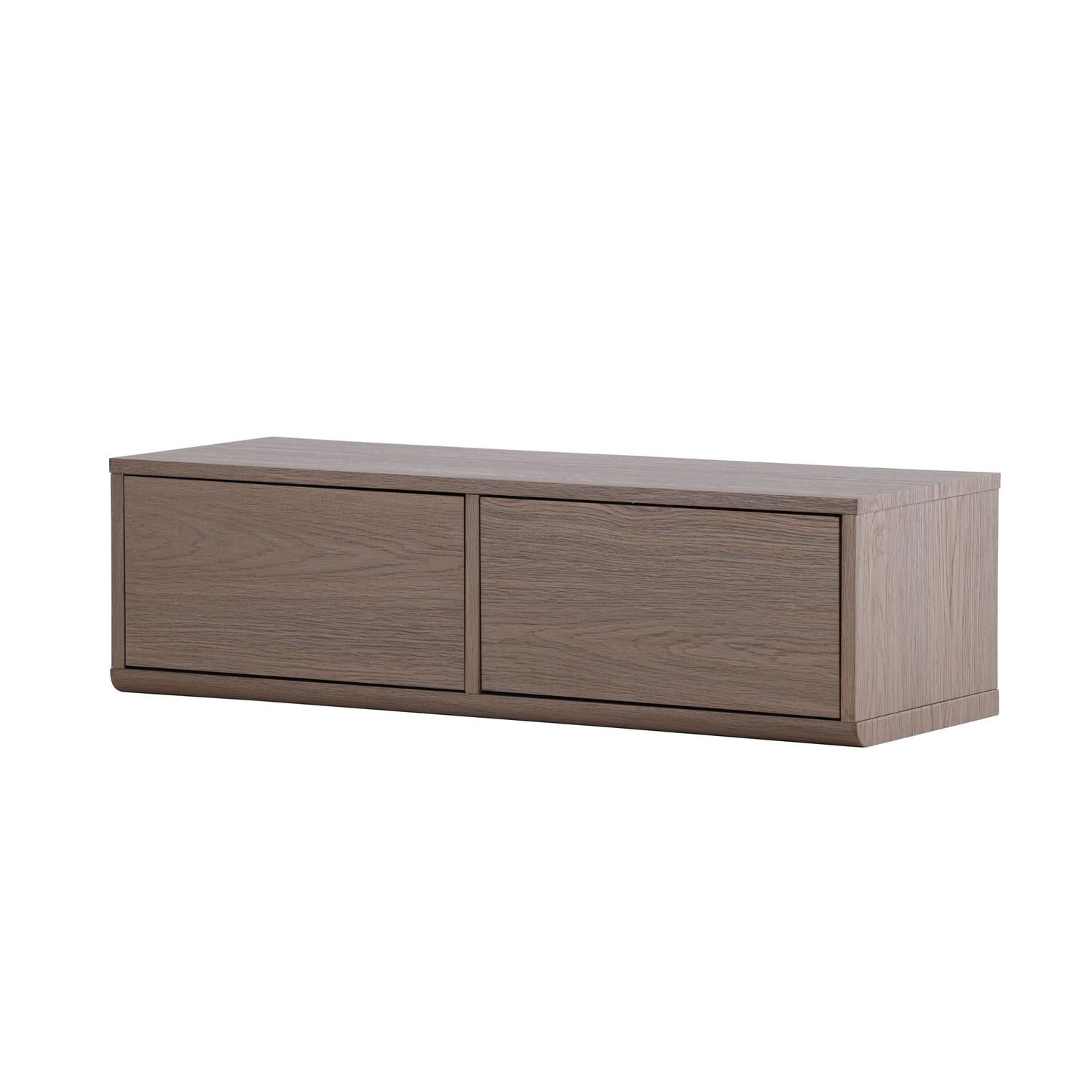 Venture Home Dragh TV Stand 100x35x28 cm - MDF Frame / Mocca 3D Paper-Venture Home-le canapé