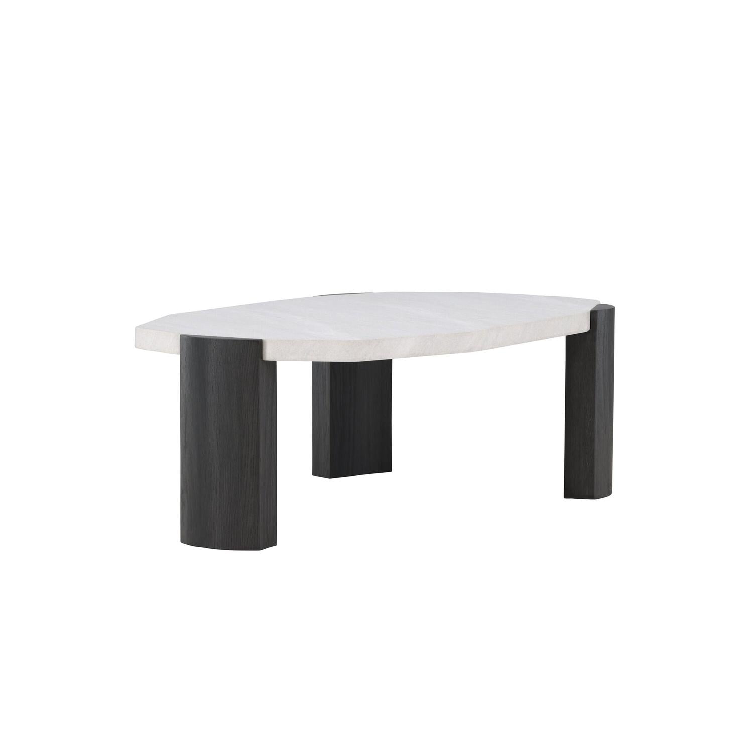 Venture Home Kres Sofa Table - 125x70,5x40 cm - Black/ Stonelook-Venture Home-le canapé