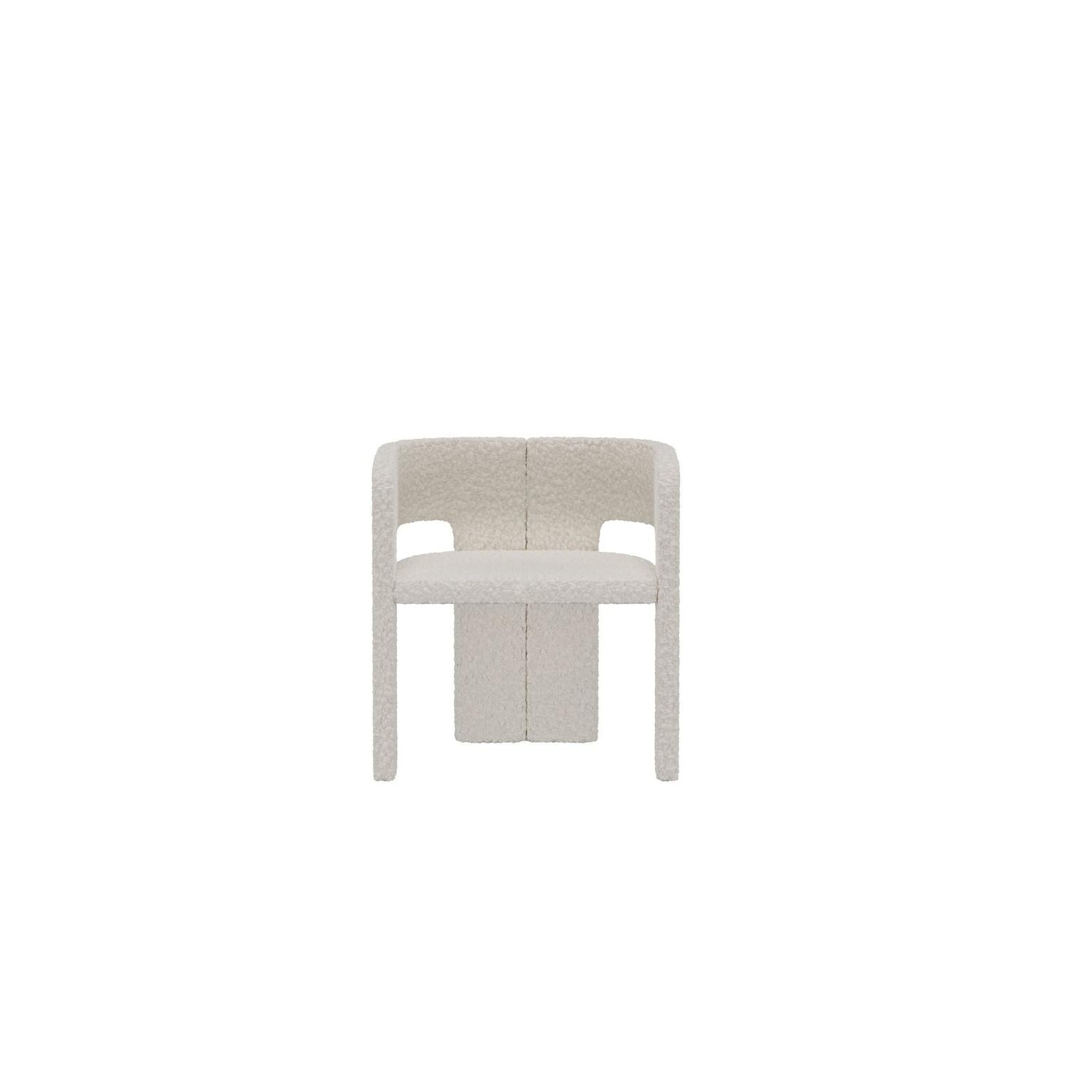 Venture Home Kristin Dining Chair - 2-pack - White Boucle-Venture Home-le canapé