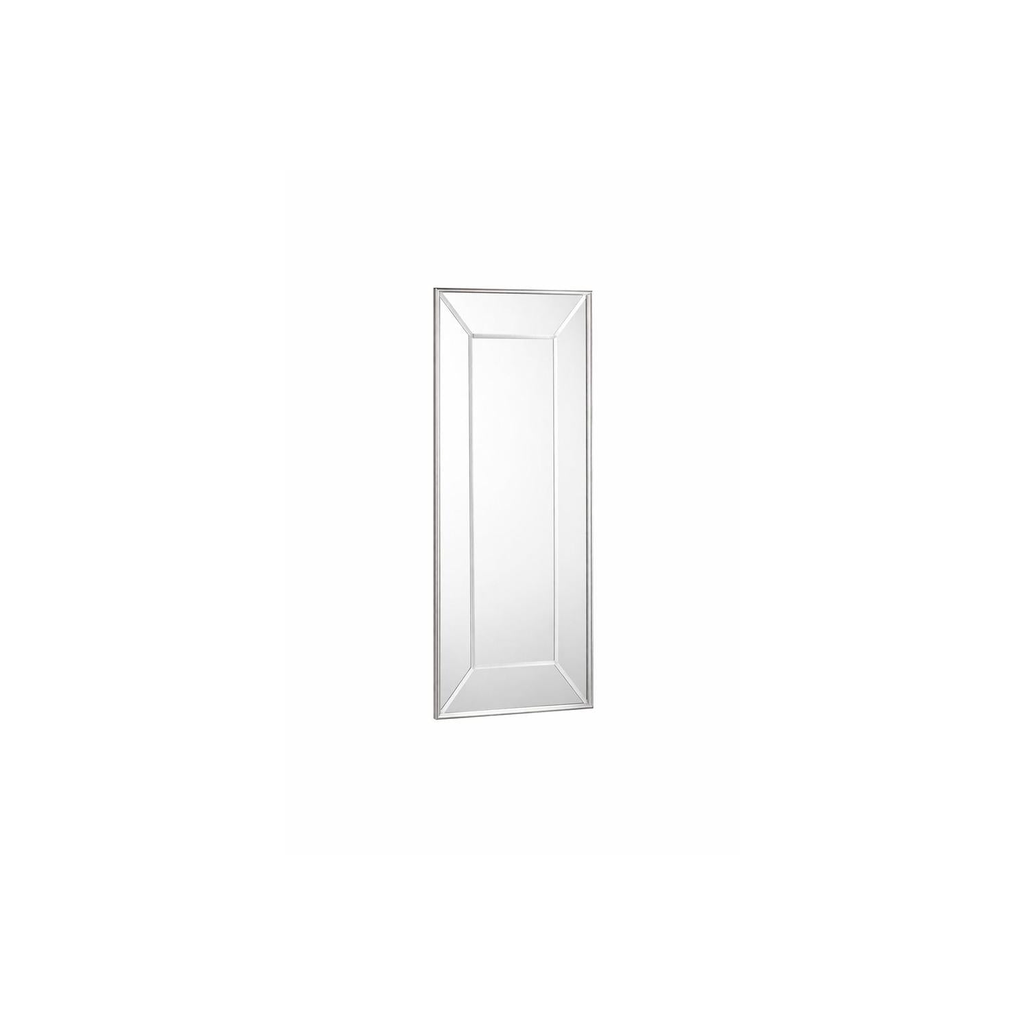 Venture Home Lojf Mirror - White / Clear Glass-Venture Home-le canapé
