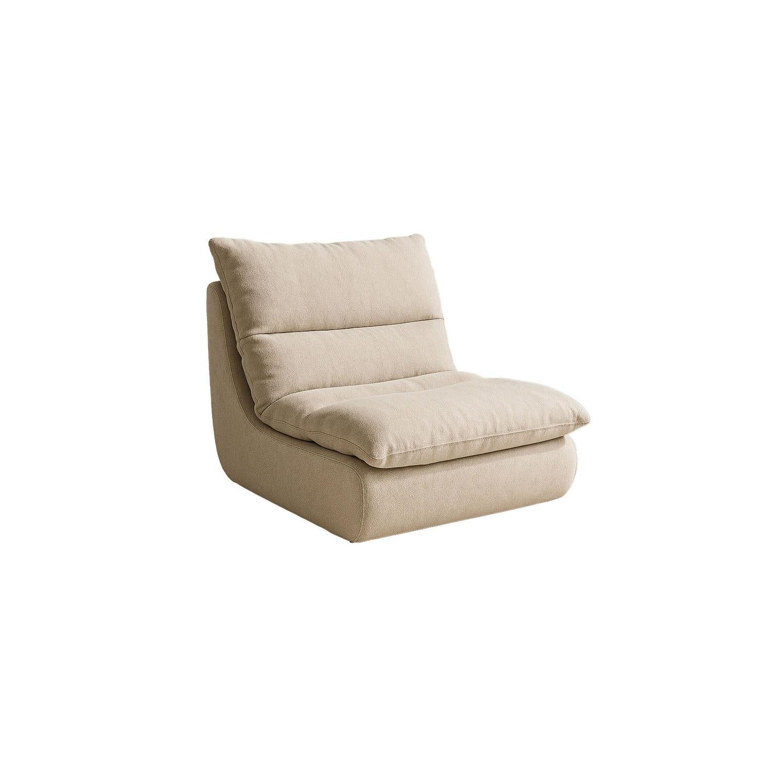 Venture Home Selar Lounge Chair / White Fabric-Venture Home-le canapé