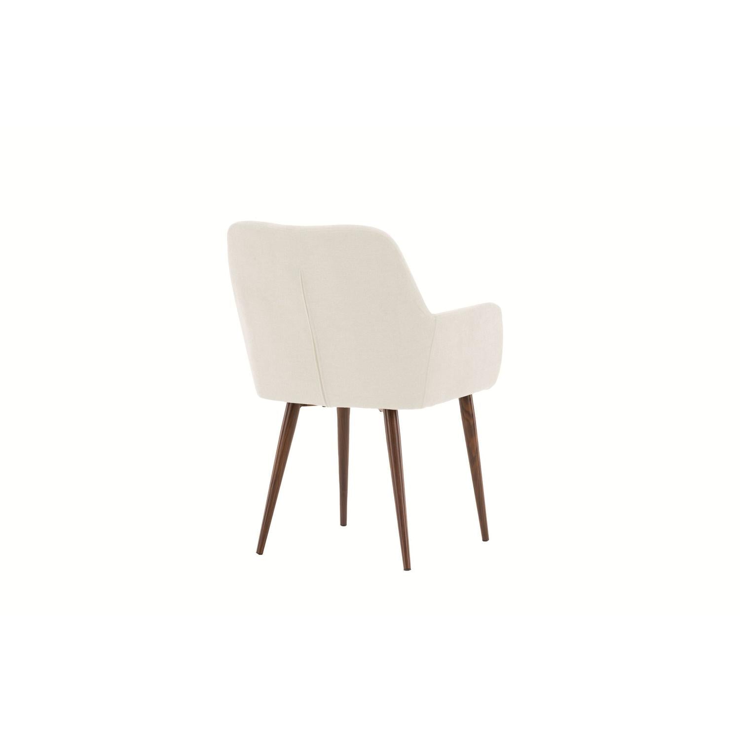 Venture Home Tomorrow Dining Chair 2-pack - Mocca / Beige Linen-Venture Home-le canapé