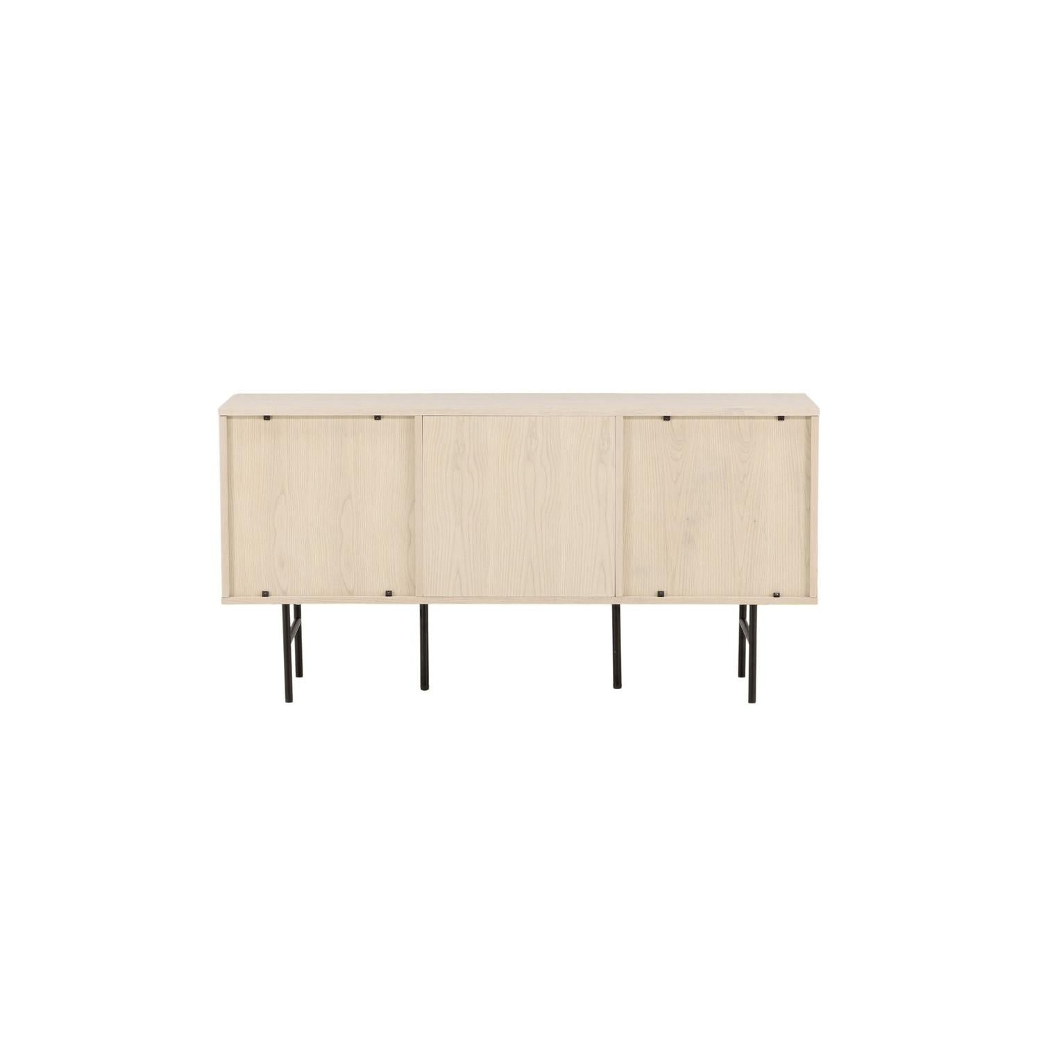 Vind Björkön Low Cabinet Storage - Whitewash / Faneer-Vind-le canapé