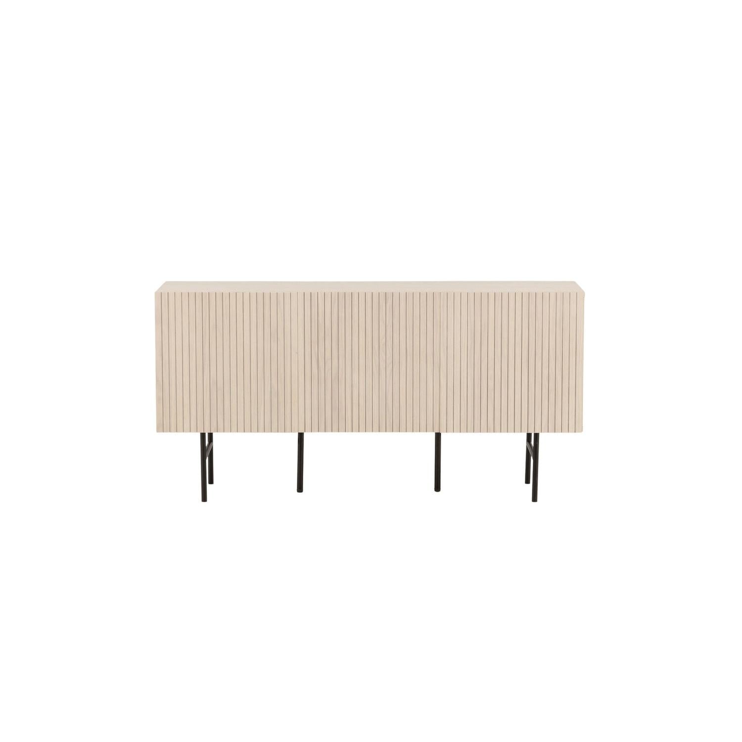 Vind Björkön Low Cabinet Storage - Whitewash / Faneer-Vind-le canapé
