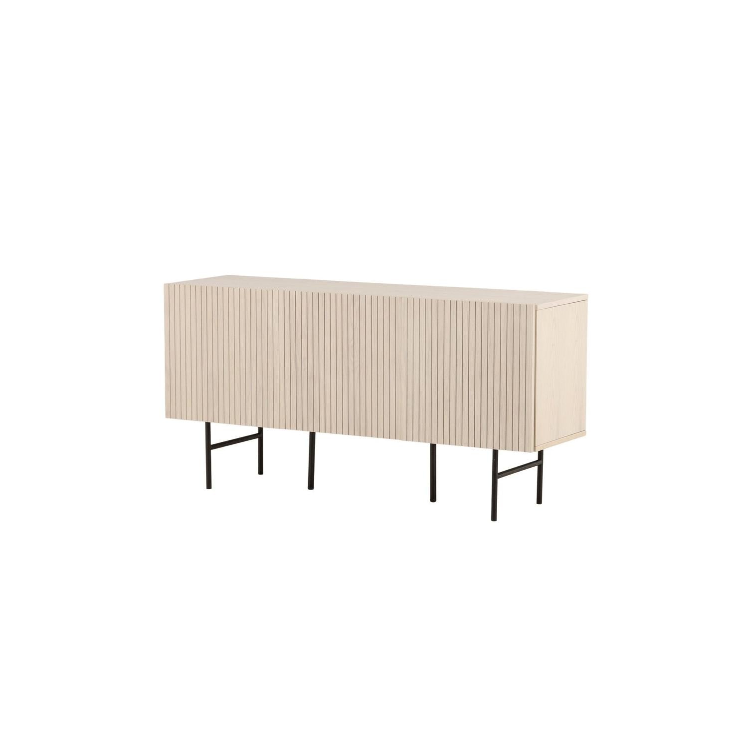 Vind Björkön Low Cabinet Storage - Whitewash / Faneer-Vind-le canapé