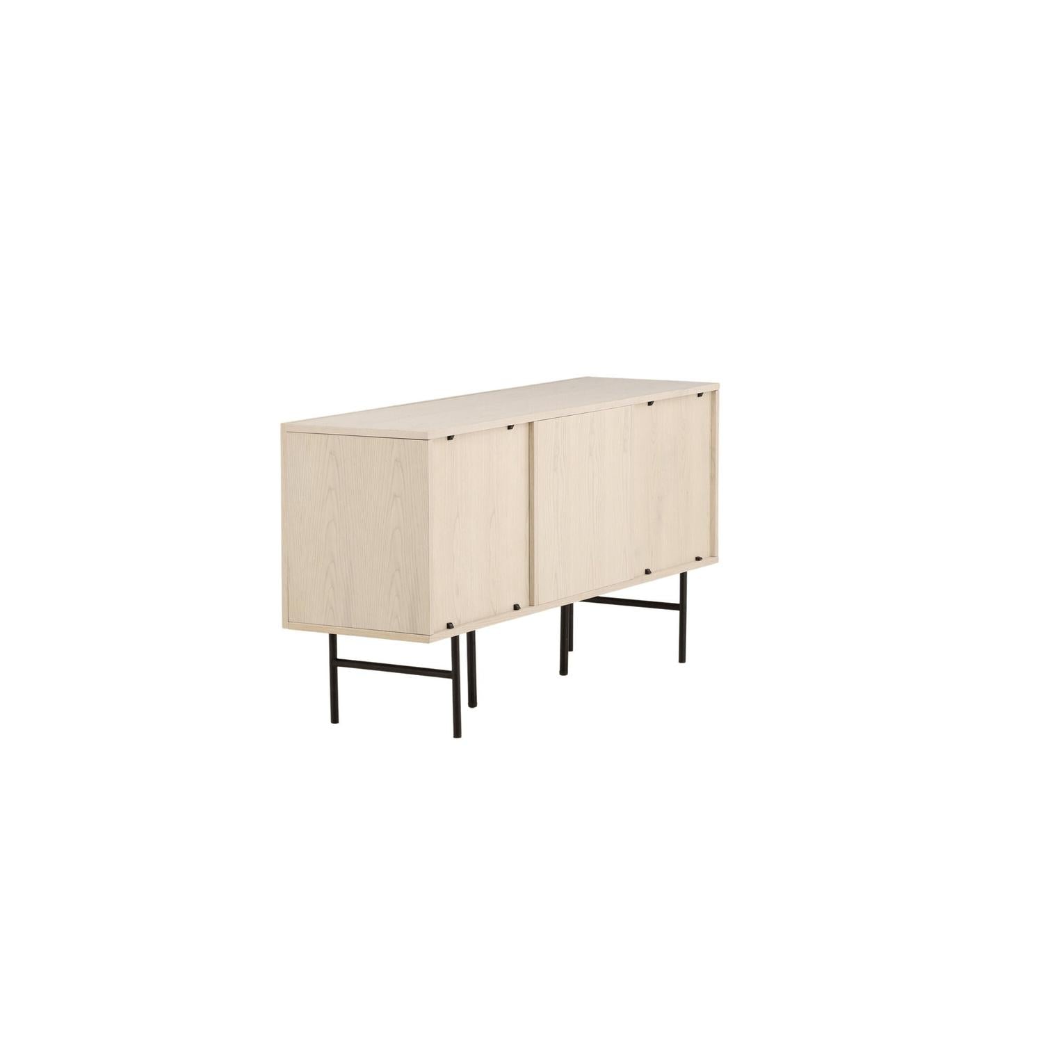 Vind Björkön Low Cabinet Storage - Whitewash / Faneer-Vind-le canapé