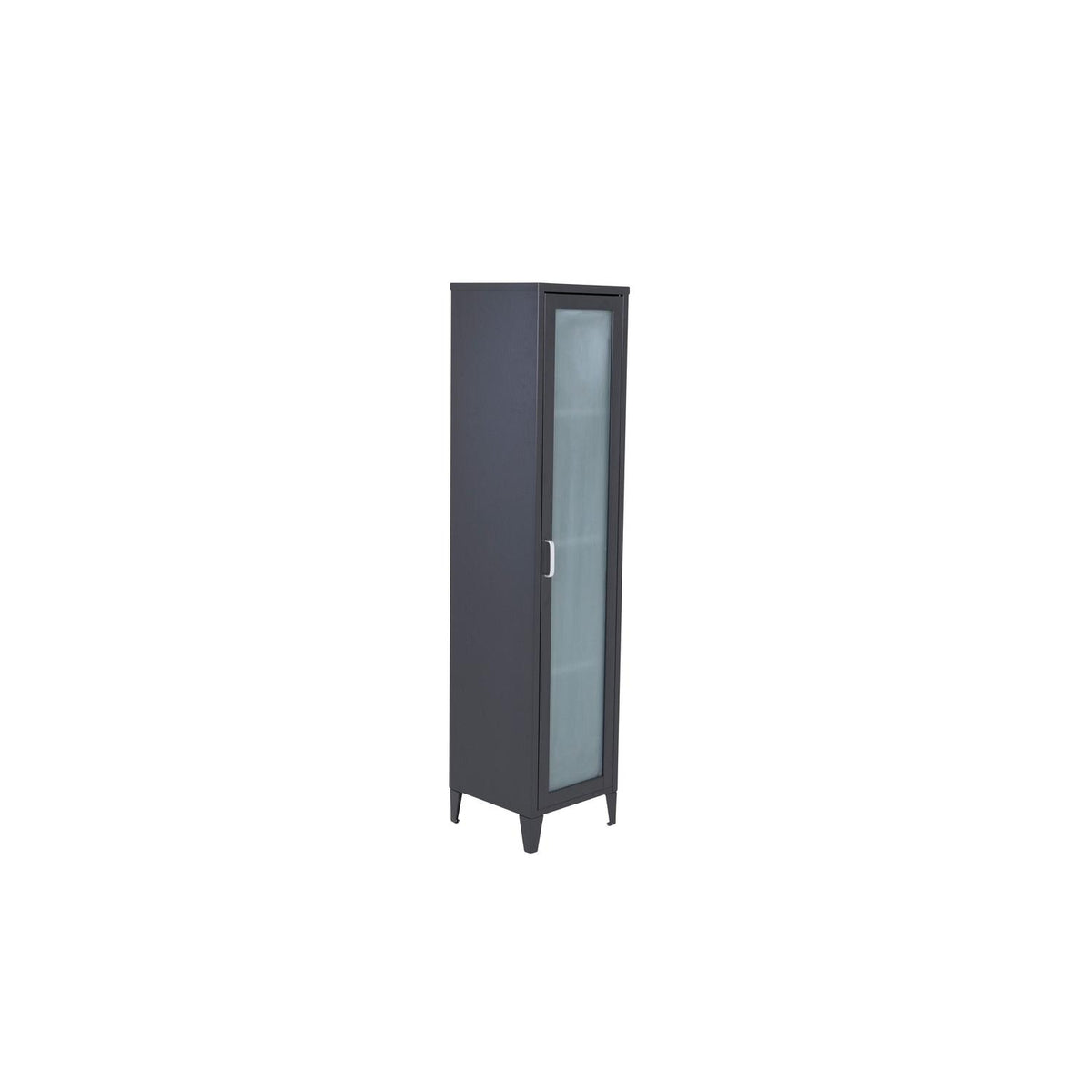 Vitrine Acero 150cm aus Metall - Schwarz-Vitrinen-Venture Home-le canapé