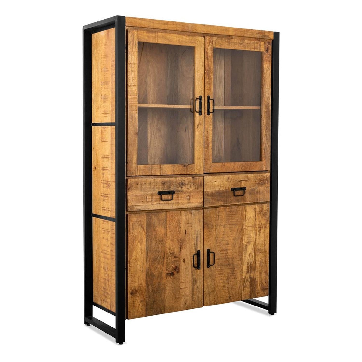Vitrinenschrank Britt - Natur-Vitrinen-Benoa-le canapé