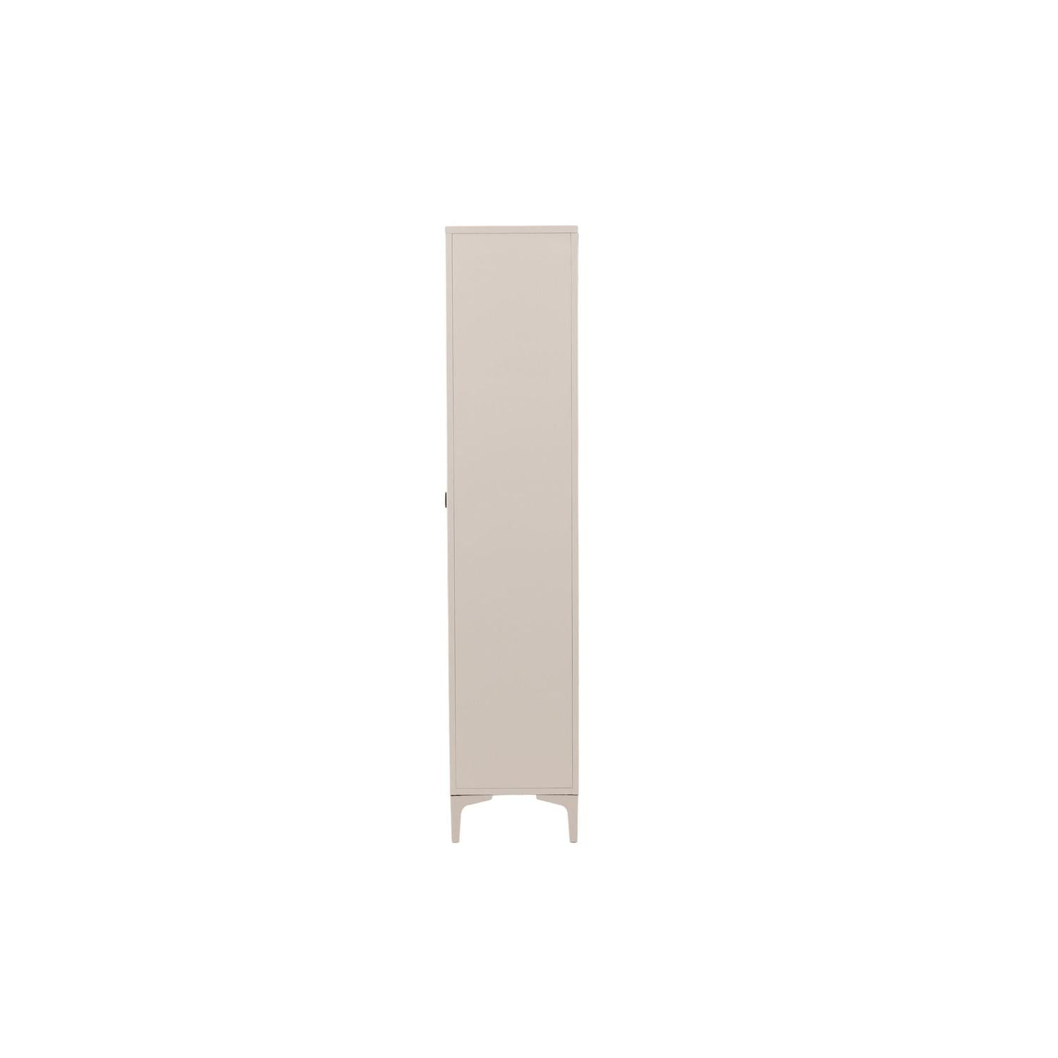 Vitrinenschrank Piring 190cm - Beige-Vitrinen-Venture Home-le canapé