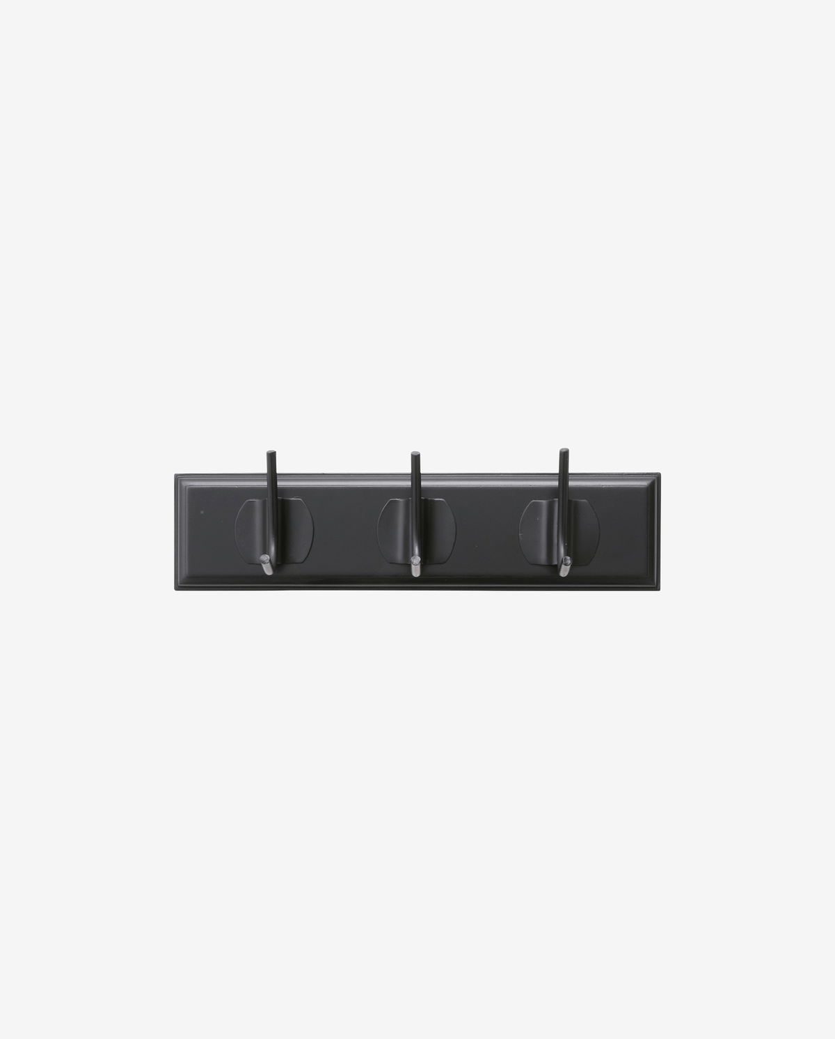 Wandgarderobe EDGY 7cm mit 3 Haken - Schwarz-Nordal A/S-le canapé