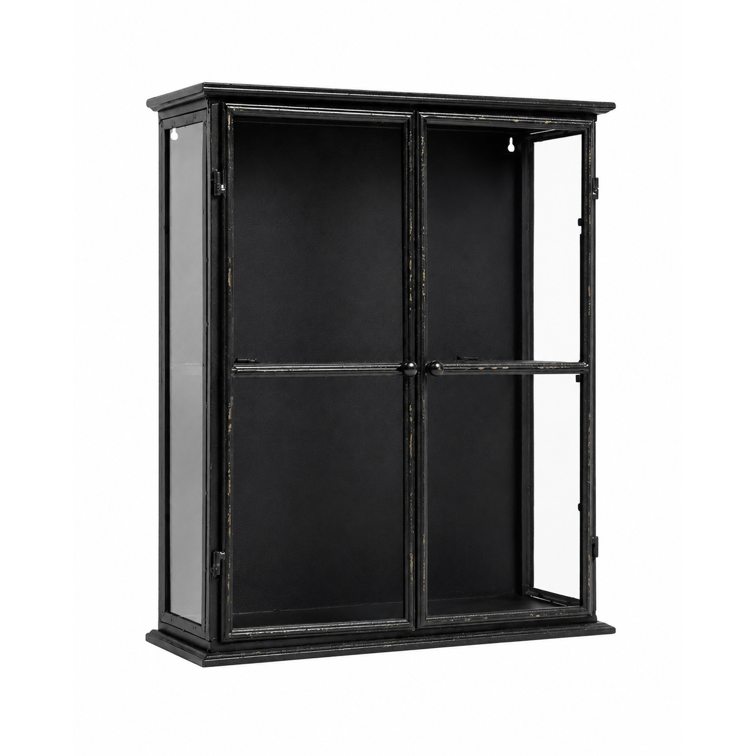 Wandschrank DOWNTOWN 50cm aus Glas - Schwarz-Wandschränke-Nordal A/S-le canapé
