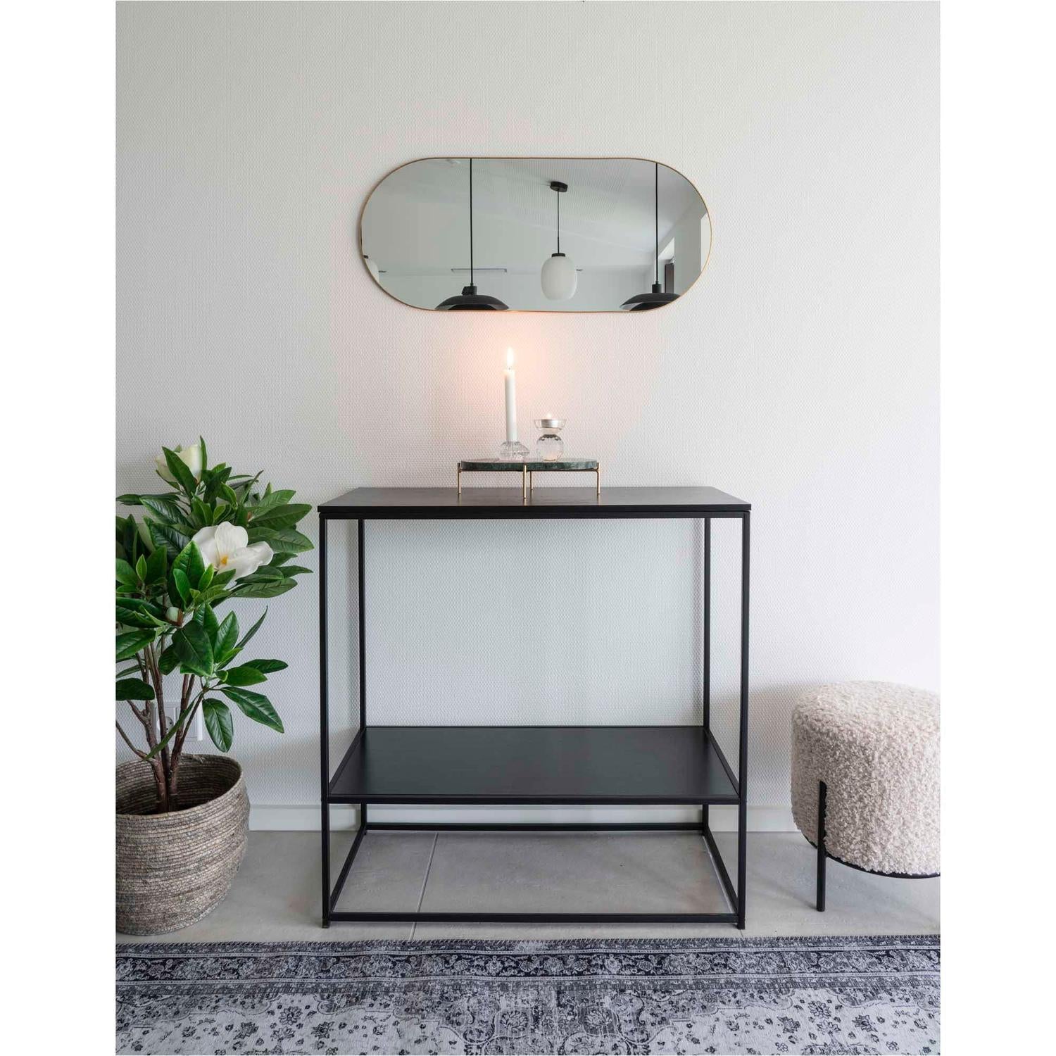 Wandspiegel Jersey 80cm - Messing-Wandspiegel-House Nordic-le canapé