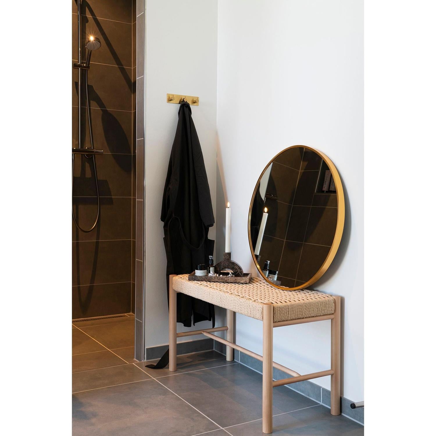 Wandspiegel Madrid Ø60cm - Gold-Wandspiegel-House Nordic-le canapé