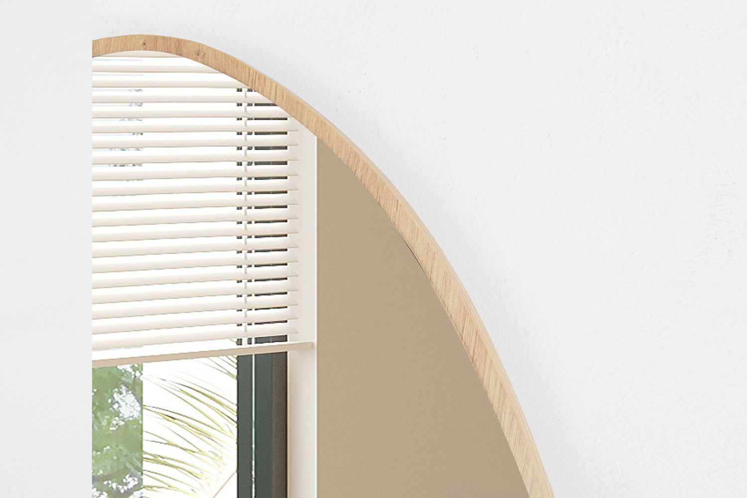 Wandspiegel Roza 80cm - Hellbraun-Wandspiegel-Rousseau-le canapé