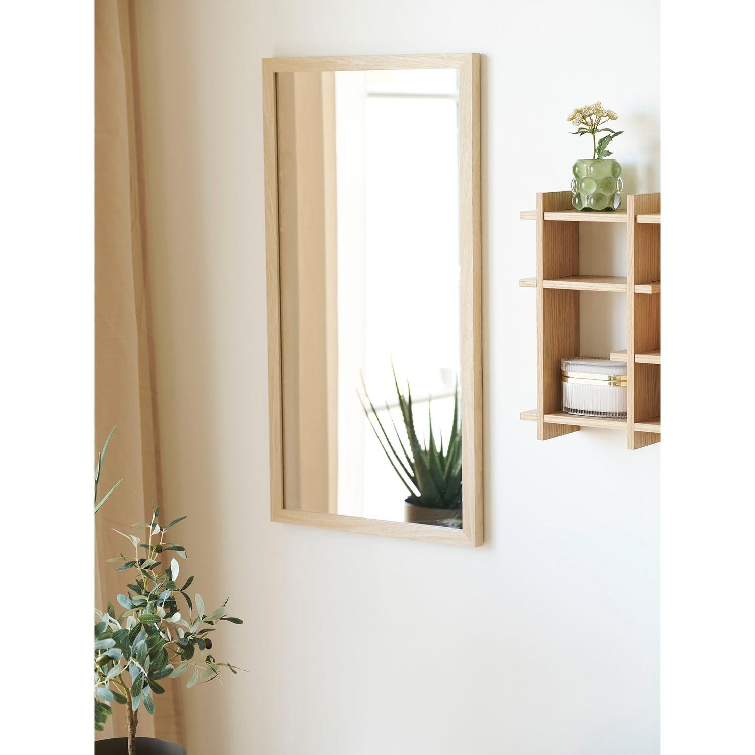 Wandspiegel Scottsdale 75cm - Hellbraun-Wandspiegel-House Nordic-le canapé