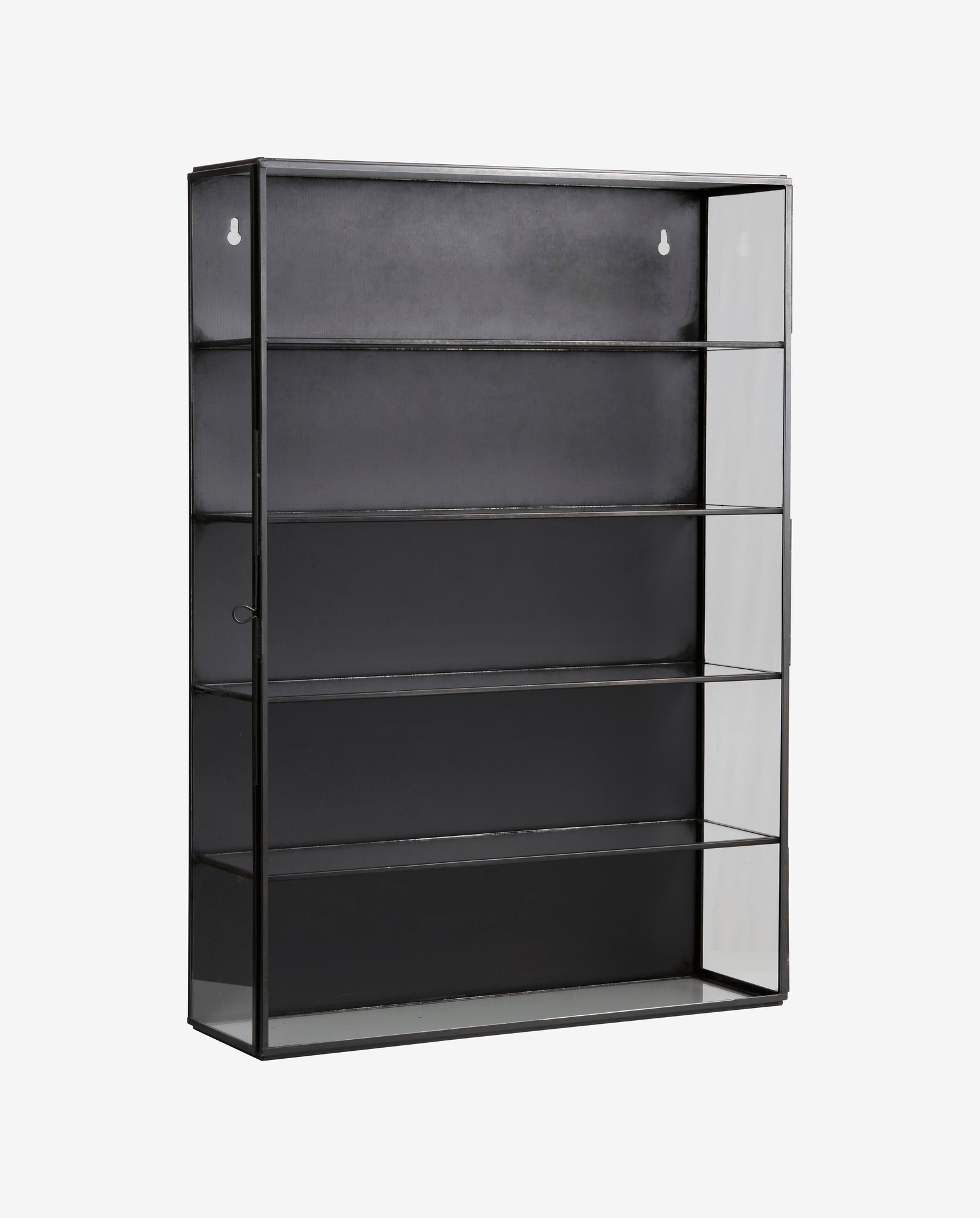 Wandvitrine ADA 35cm aus Glas - Schwarz-Vitrinen-Nordal A/S-le canapé