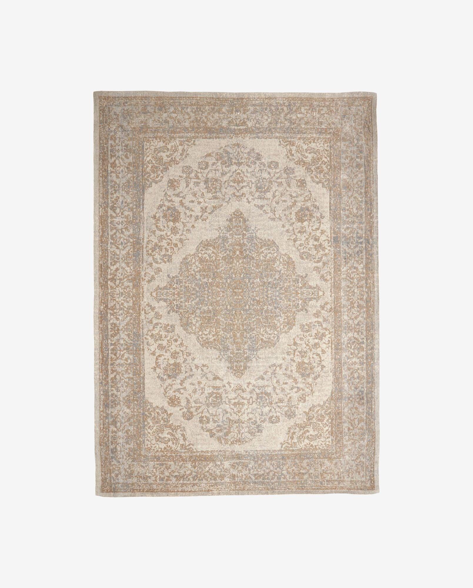Webteppich PEARL 290*200cm - Sand/Beige-Teppich-Nordal A/S-le canapé