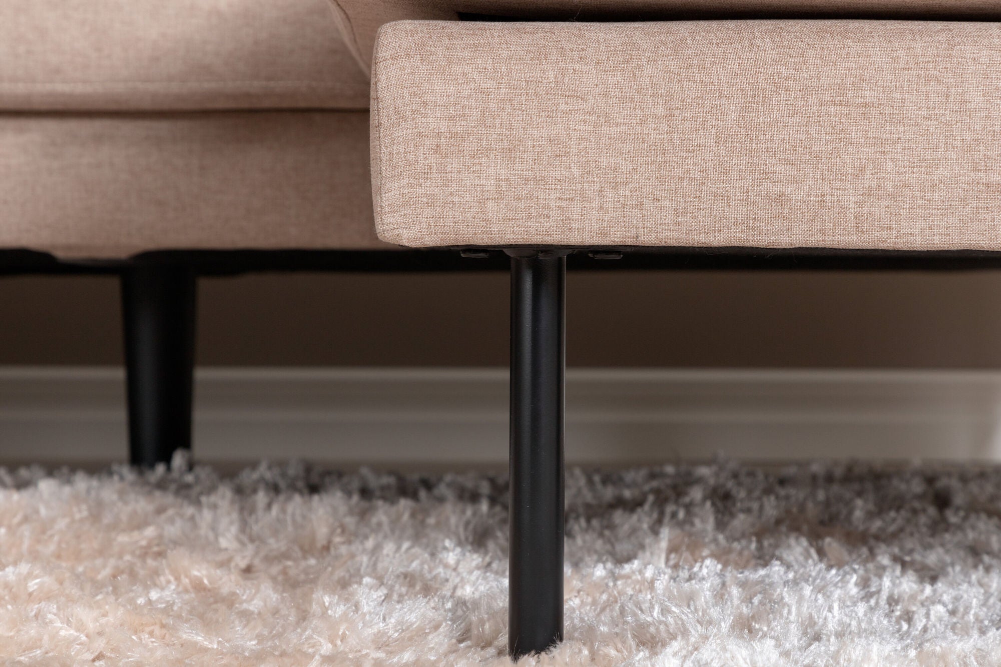 Wohnlandschaft Zoom aus Stoff - Hellbraun-Wohnlandschaften-Venture Home-le canapé