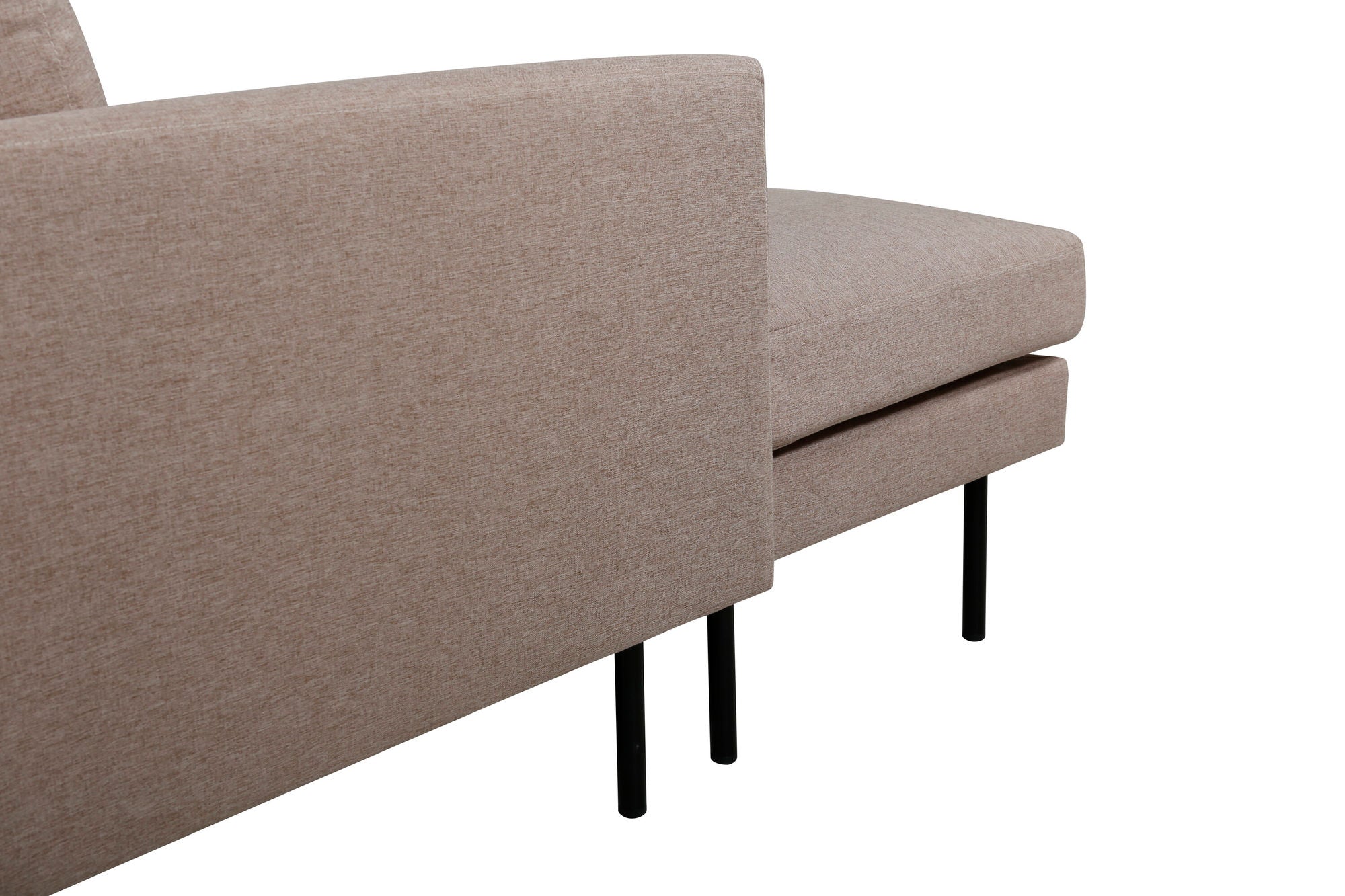Wohnlandschaft Zoom aus Stoff - Hellbraun-Wohnlandschaften-Venture Home-le canapé