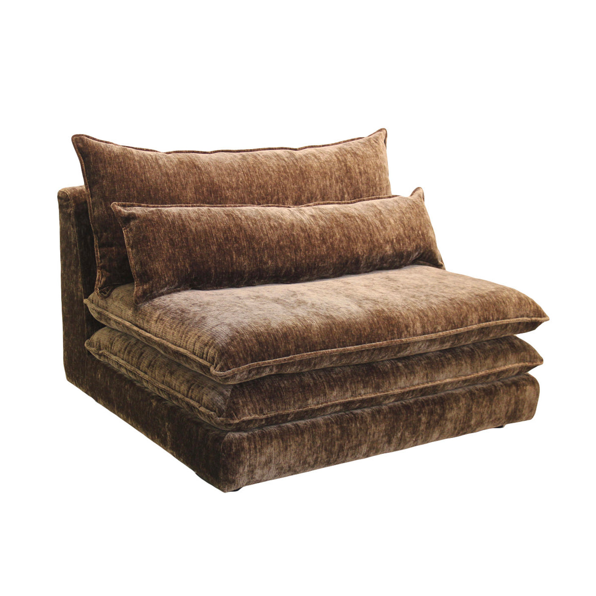 London Mittelelement Sofa Umber