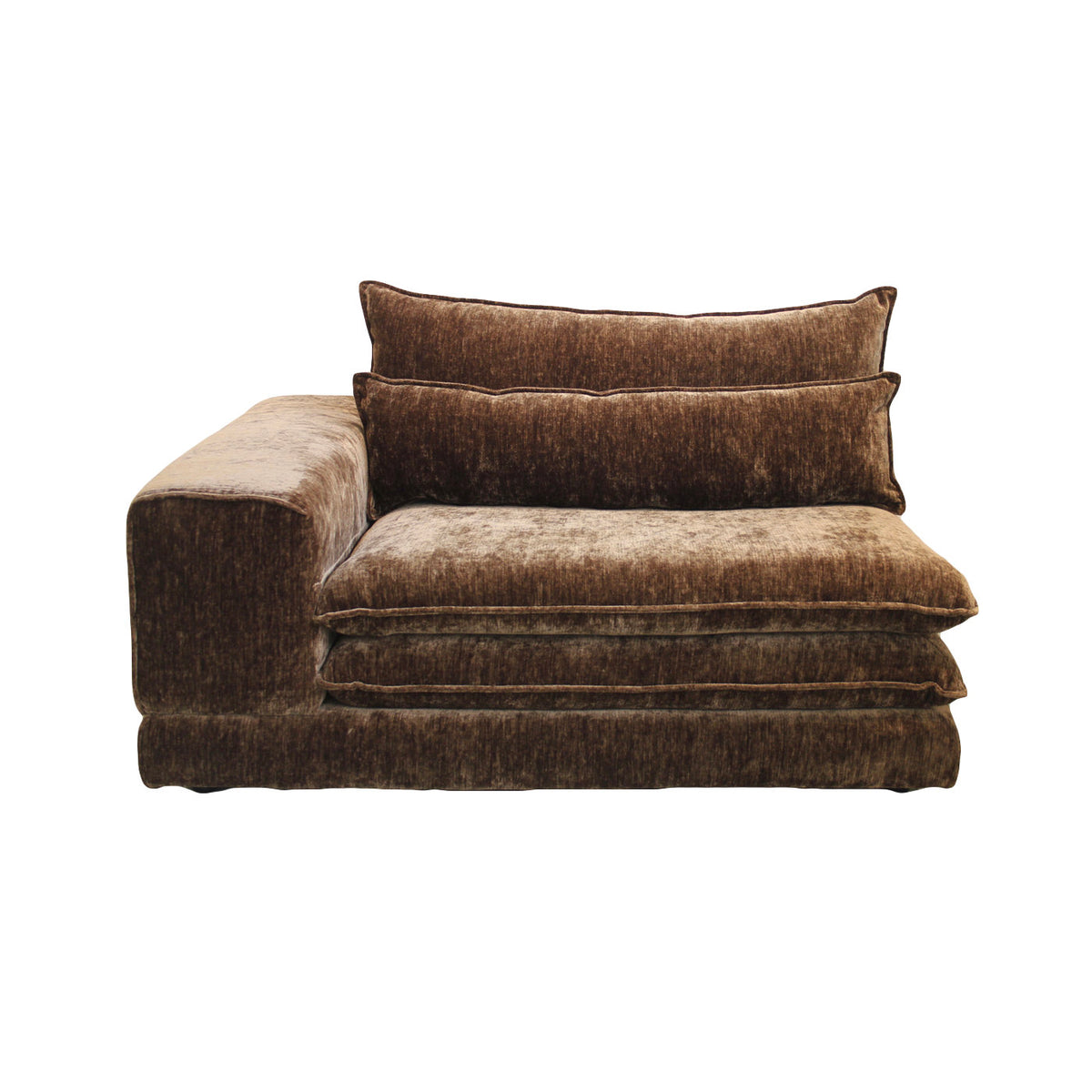 London Sofa mit Linker Armlehne Umber