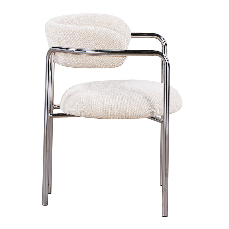 Art Deco Stuhl Ivory