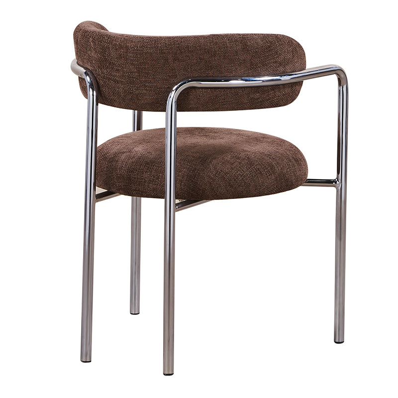 Art Deco Stuhl Espresso