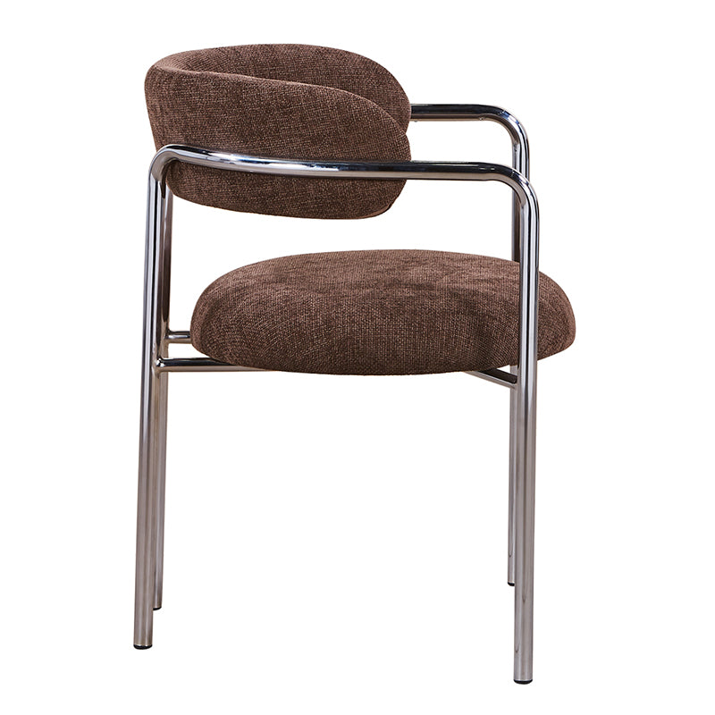 Art Deco Stuhl Espresso