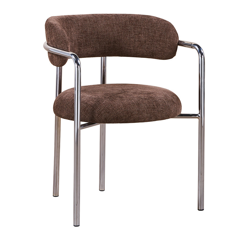 Art Deco Stuhl Espresso