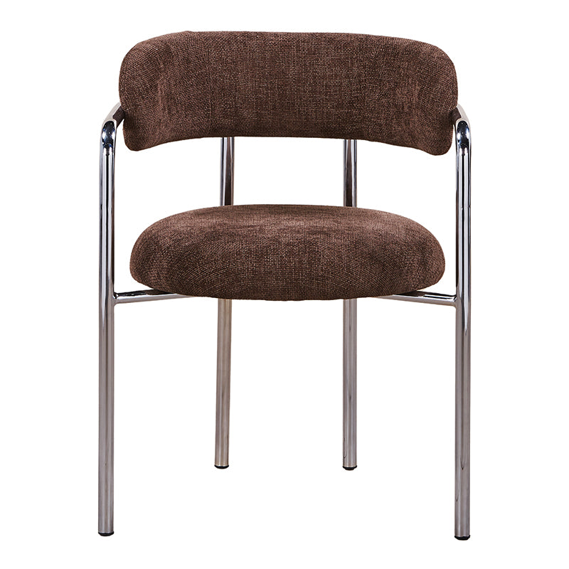 Art Deco Stuhl Espresso