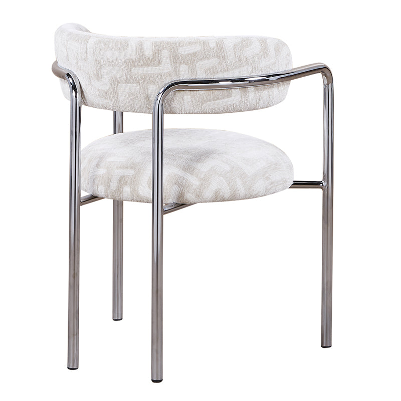 Art Deco Stuhl Maze Beige
