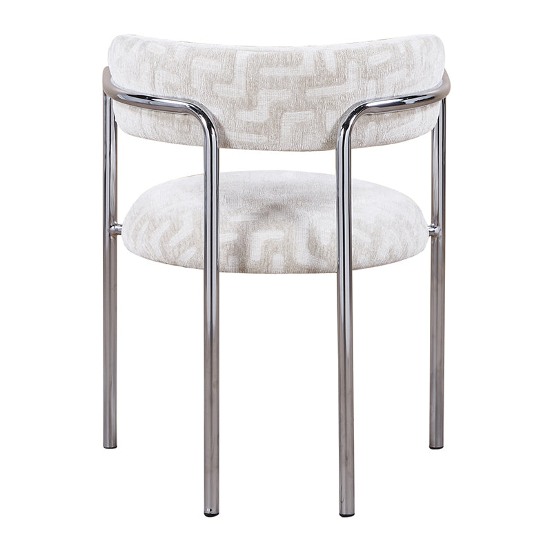 Art Deco Stuhl Maze Beige