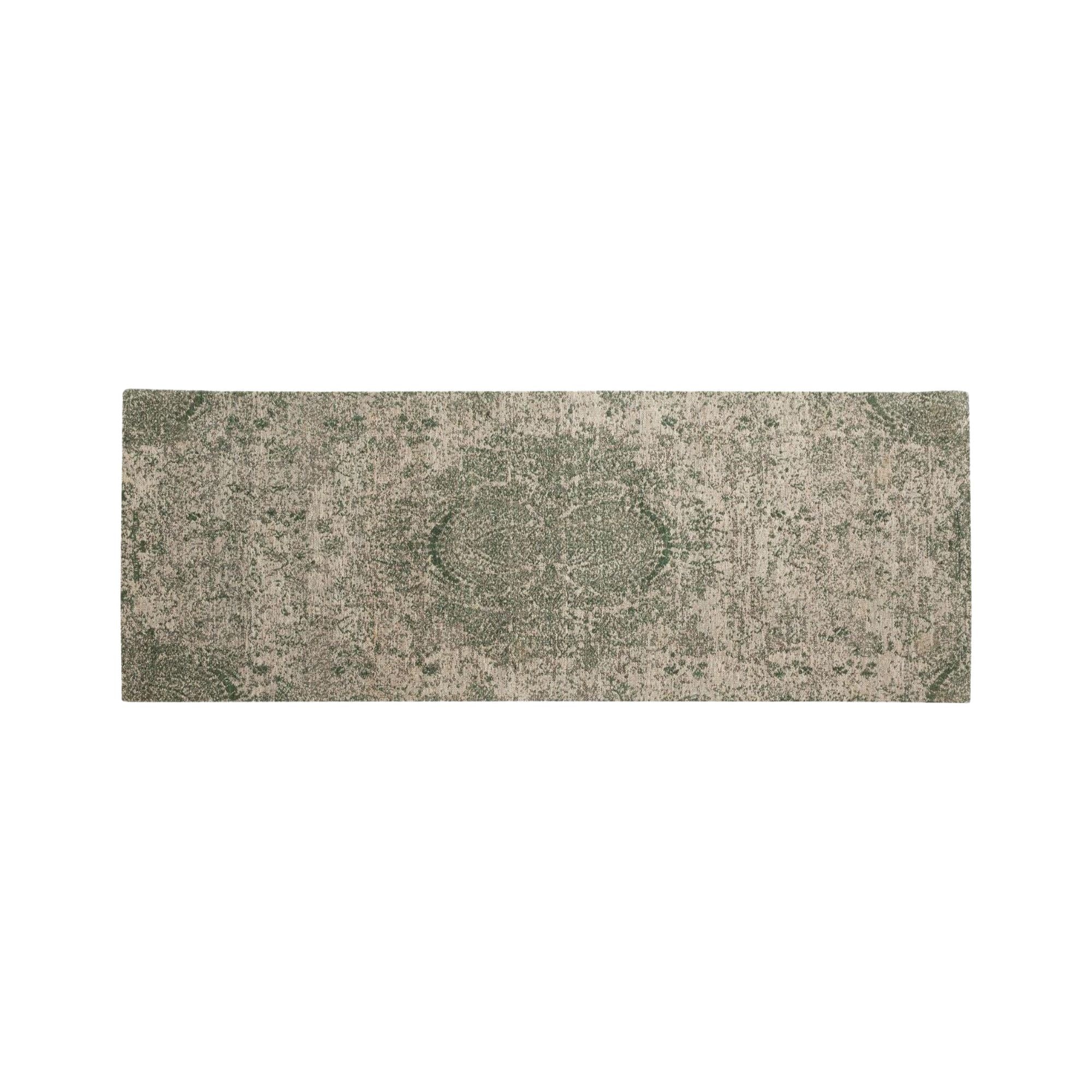 Jacquard-Webteppich ARIA 75x200cm - Grün