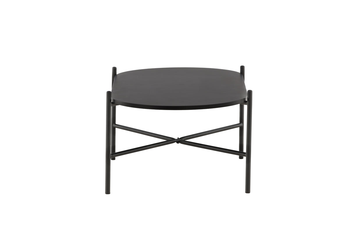 Couchtisch Pueblo 120cm aus MDF – Schwarz - Venture Home - le canapé