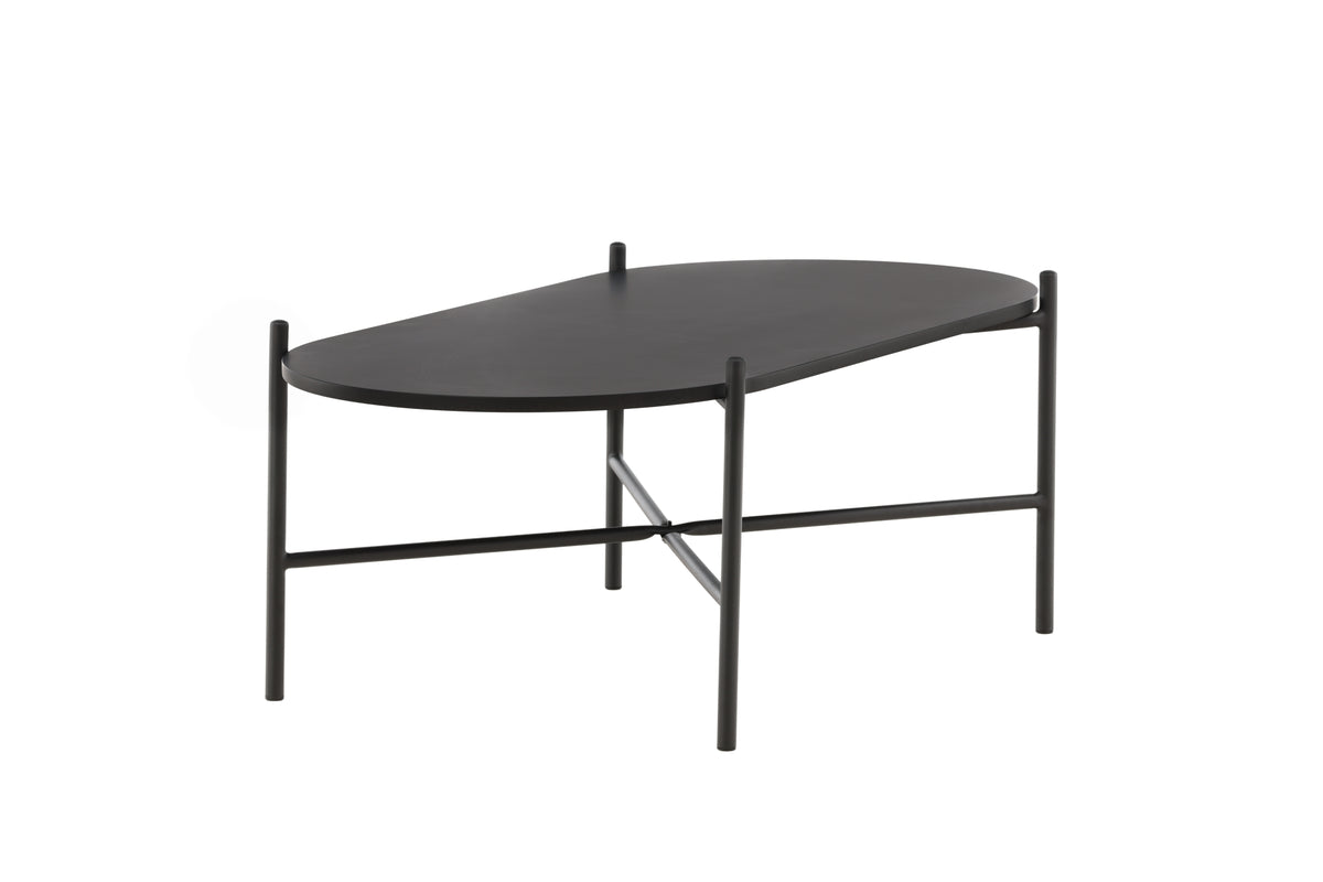 Couchtisch Pueblo 120cm aus MDF – Schwarz - Venture Home - le canapé