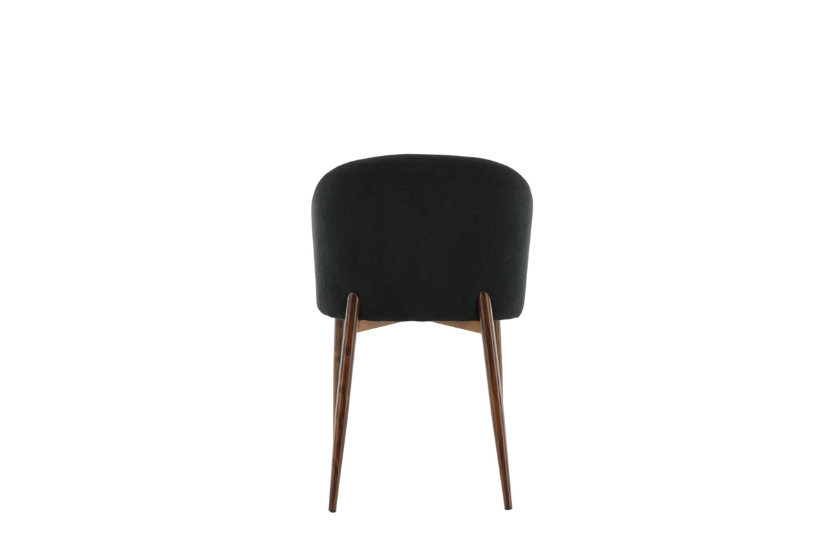 2er-Set Esszimmerstühle Arch - Schwarz - Venture Home - le canapé