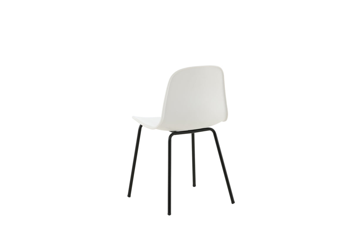 2er-Set Esszimmerstühle Arctic - Weiß - Venture Home - le canapé