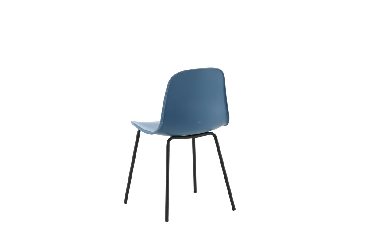 2er-Set Esszimmerstühle Arctic - Blau - Venture Home - le canapé