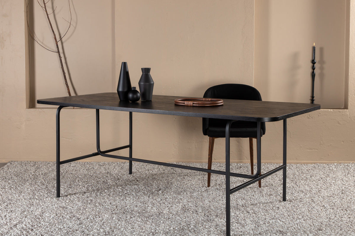 Esstisch Uno 200cm - Schwarz - Venture Home - le canapé