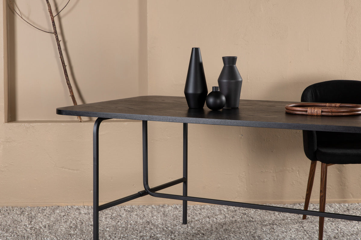 Esstisch Uno 200cm - Schwarz - Venture Home - le canapé