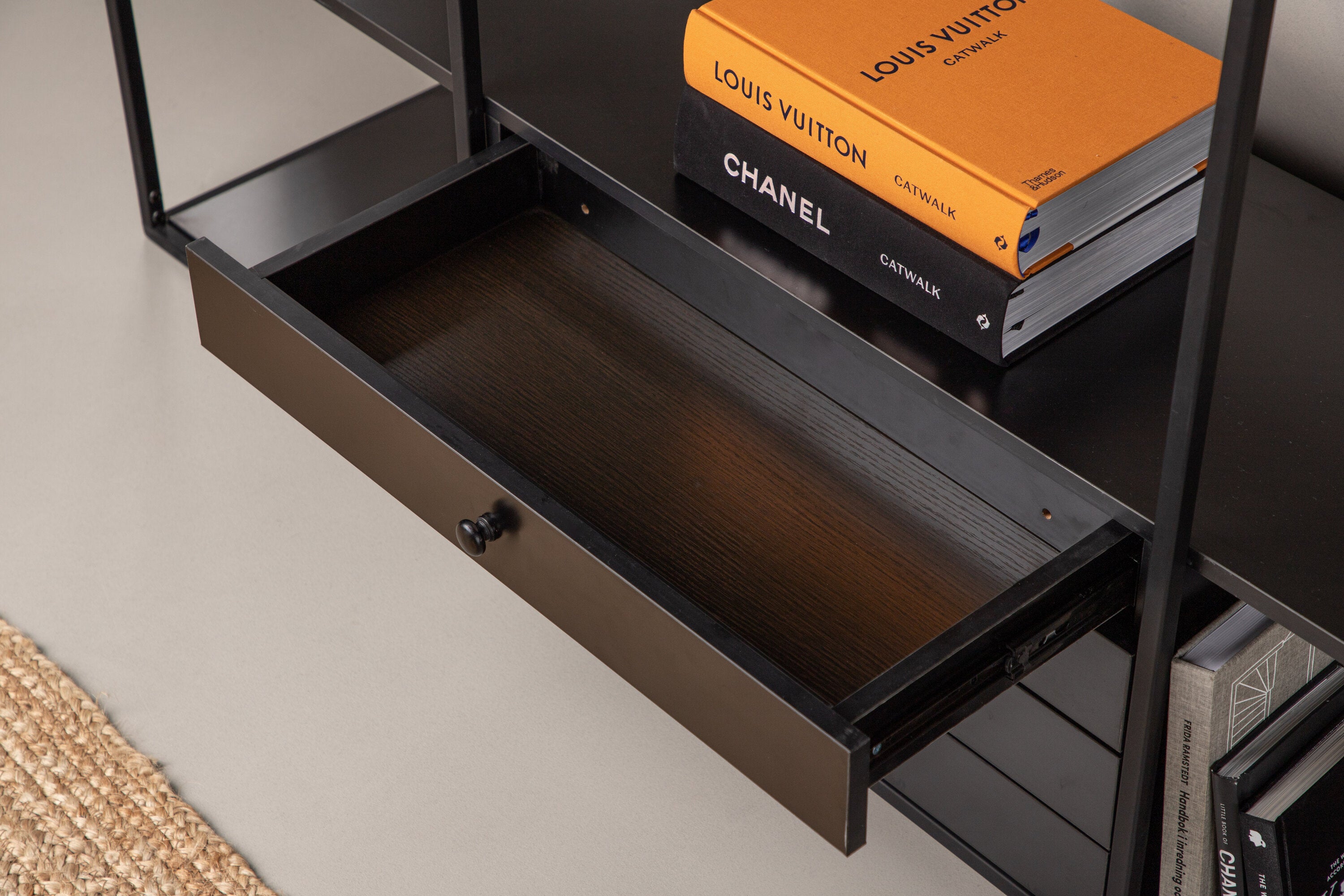 Schrank Amarillo 120cm - Schwarz - Venture Home - le canapé