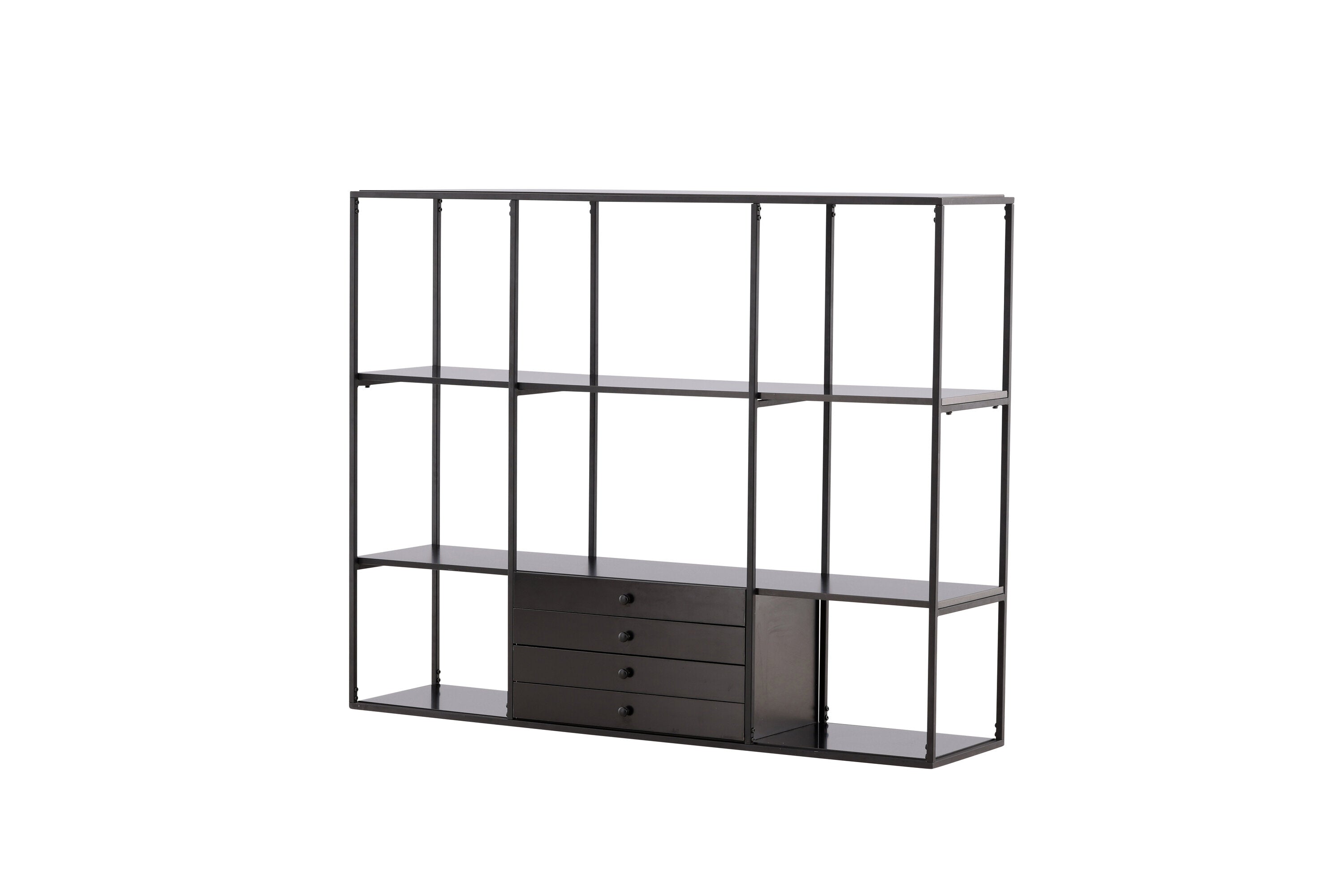 Schrank Amarillo 120cm - Schwarz - Venture Home - le canapé