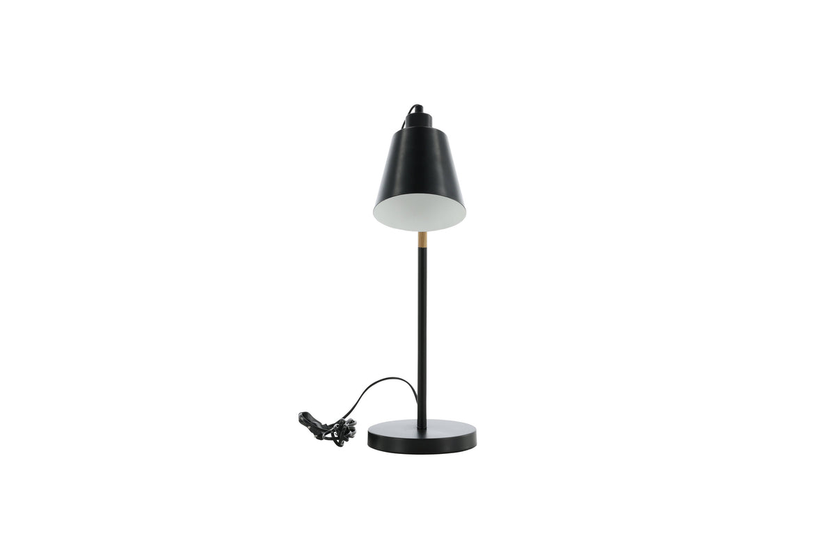 Tischlampe Skott aus Metall - Schwarz - Venture Home - le canapé