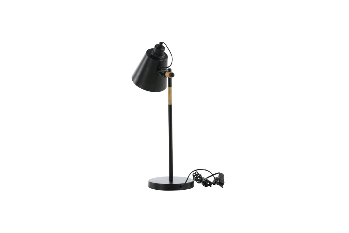 Tischlampe Skott aus Metall - Schwarz - Venture Home - le canapé