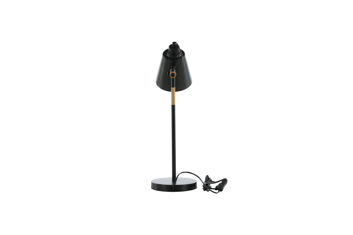 Tischlampe Skott aus Metall - Schwarz - Venture Home - le canapé