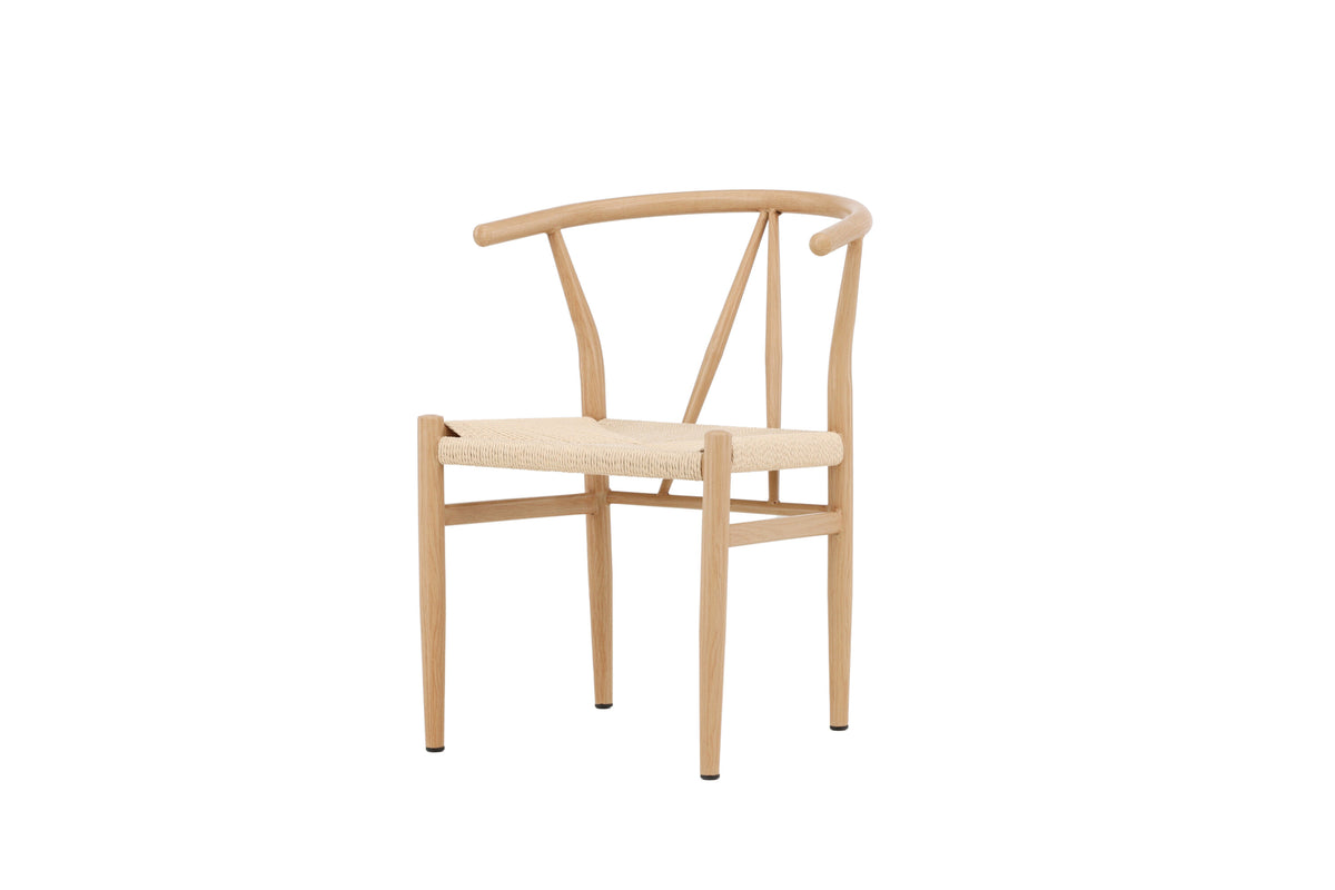 Esszimmerstuhl Alfons aus Rattan - Beige - Venture Home - le canapé