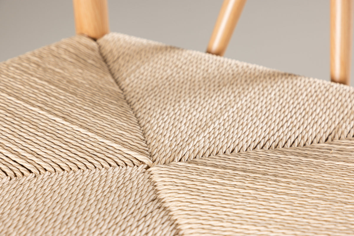 Esszimmerstuhl Alfons aus Rattan - Beige - Venture Home - le canapé
