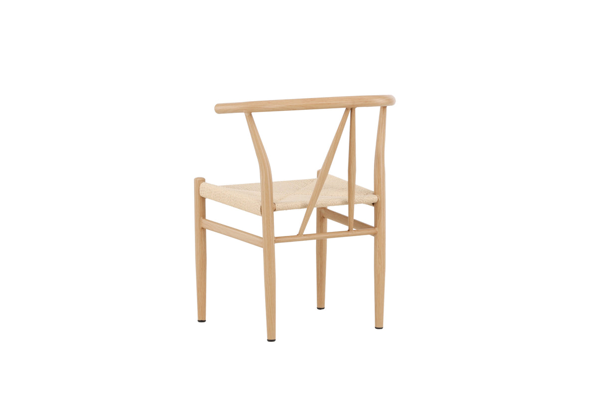 Esszimmerstuhl Alfons aus Rattan - Beige - Venture Home - le canapé