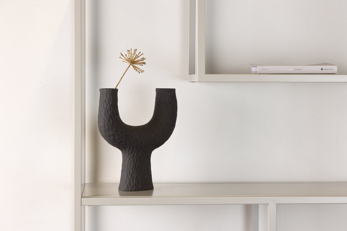 Regal Staal 188cm aus Metall - Beige - Venture Home - le canapé