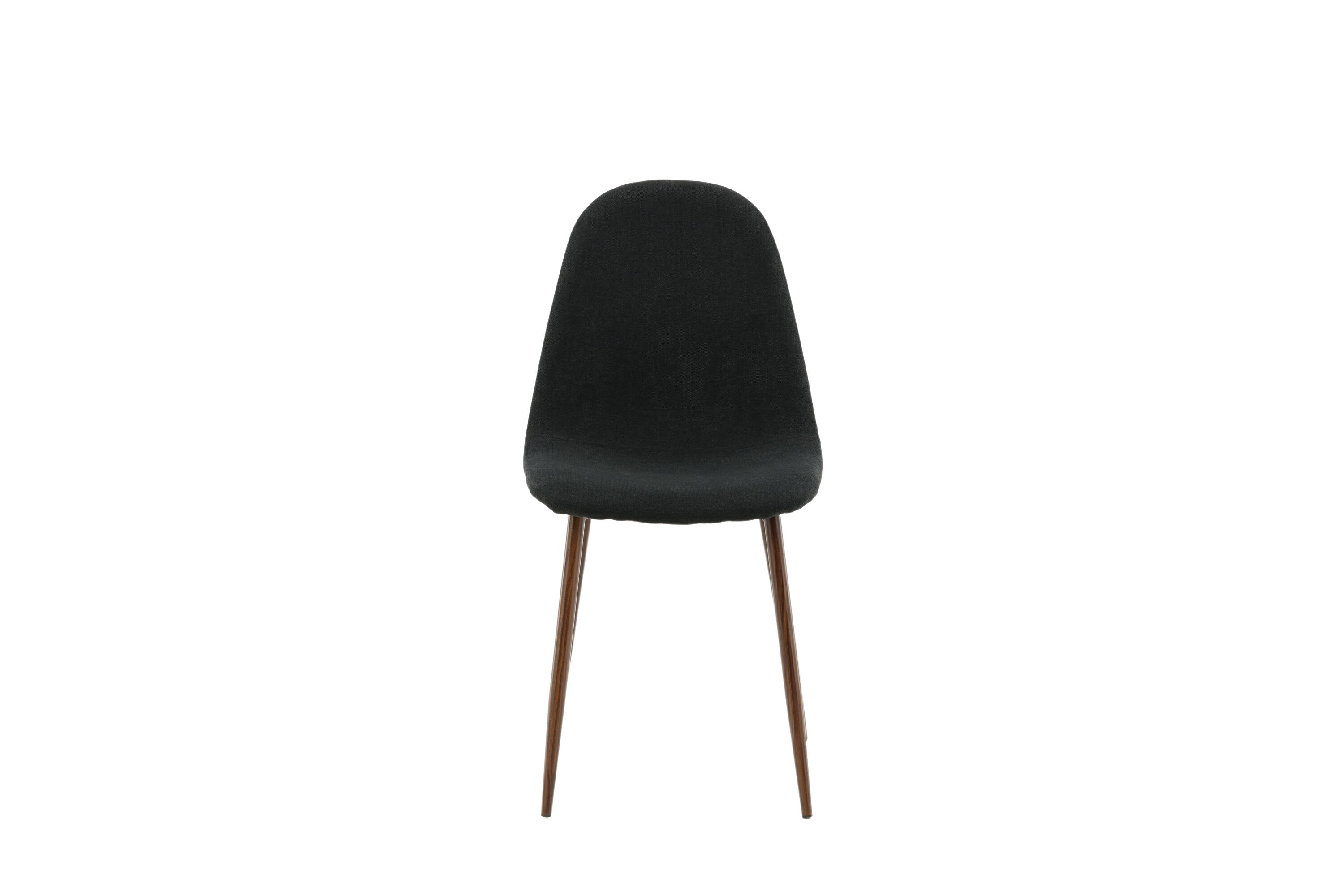 2er-Set Esszimmerstühle Polar - Schwarz - Venture Home - le canapé